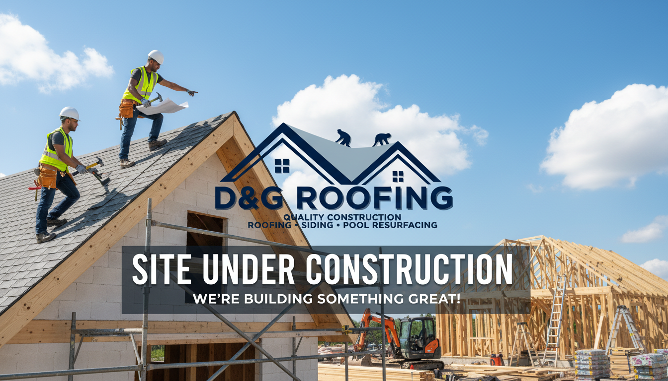 D&G Roofing under construction main image